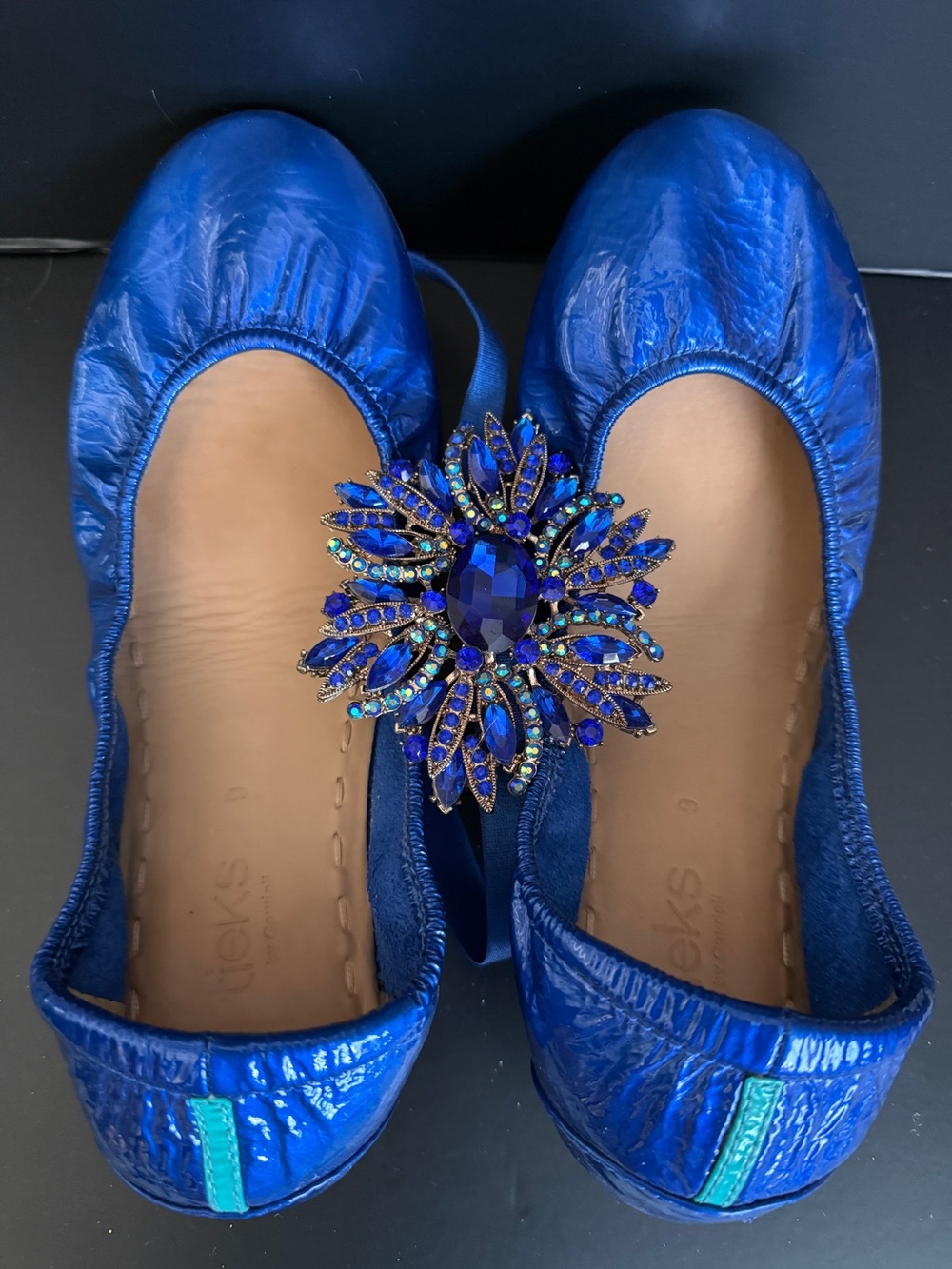 Tieks size 9 - Sapphire